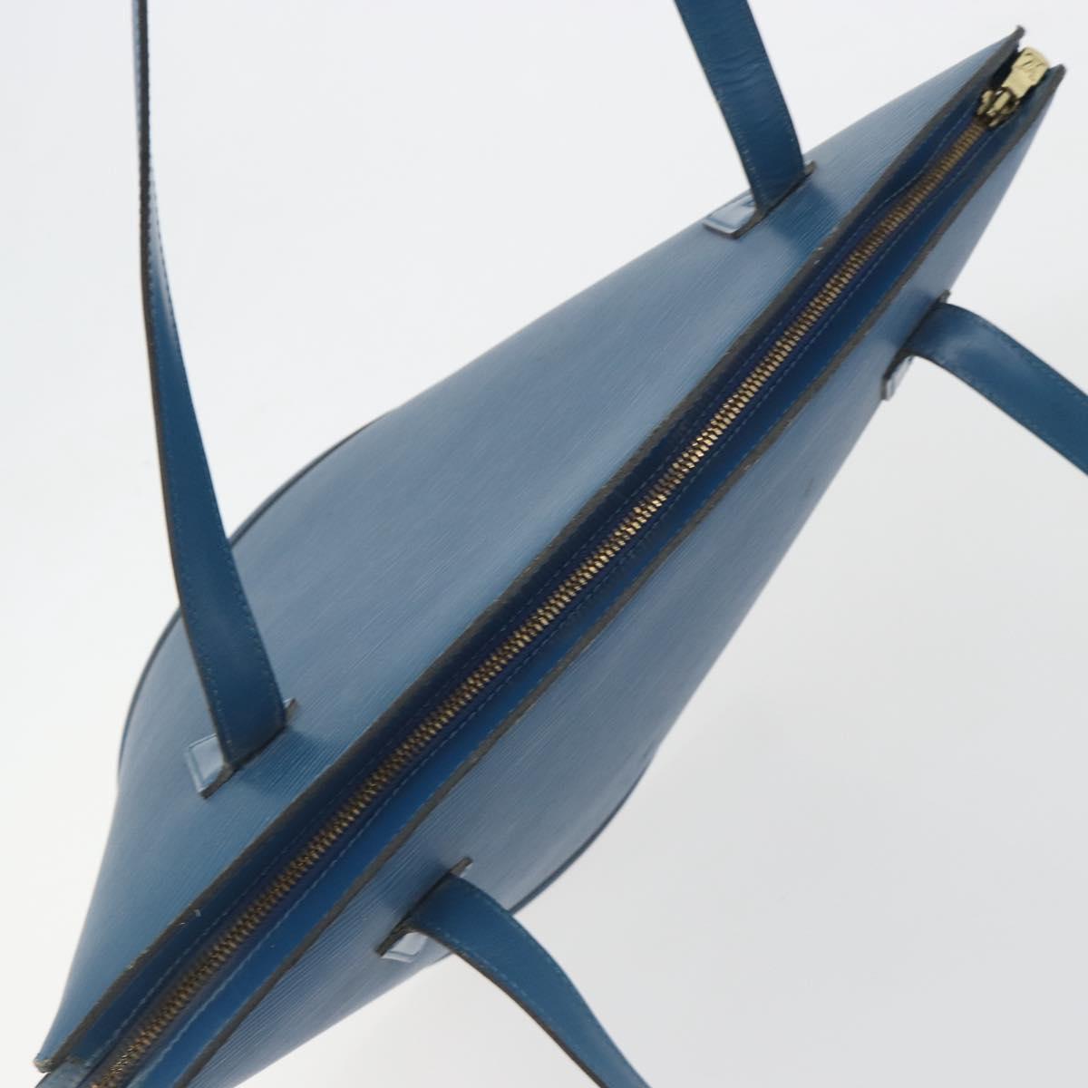 LOUIS VUITTON Epi Saint Jacques Shopping Shoulder Bag Blue M52275 Auth ep15588 - Jerrillo image 6