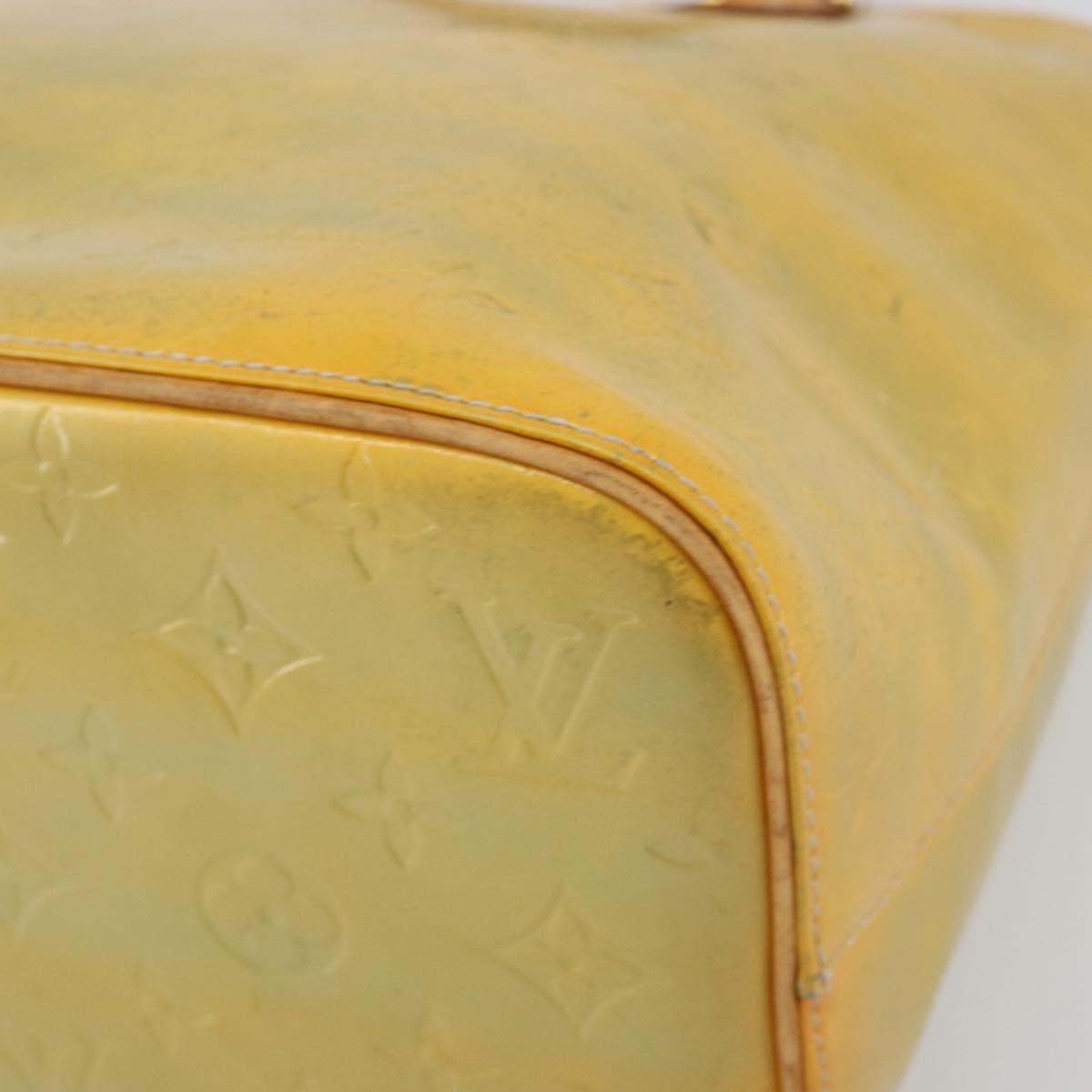 Borsa a mano LOUIS VUITTON Monogram Vernis Houston Gris M91053 LV Auth ep15598 - Jerrillo image 10