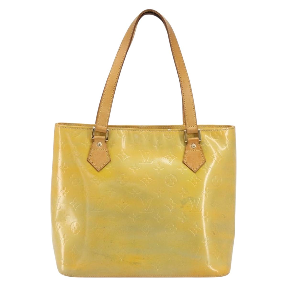 Borsa a mano LOUIS VUITTON Monogram Vernis Houston Gris M91053 LV Auth ep15598 - Jerrillo image 2