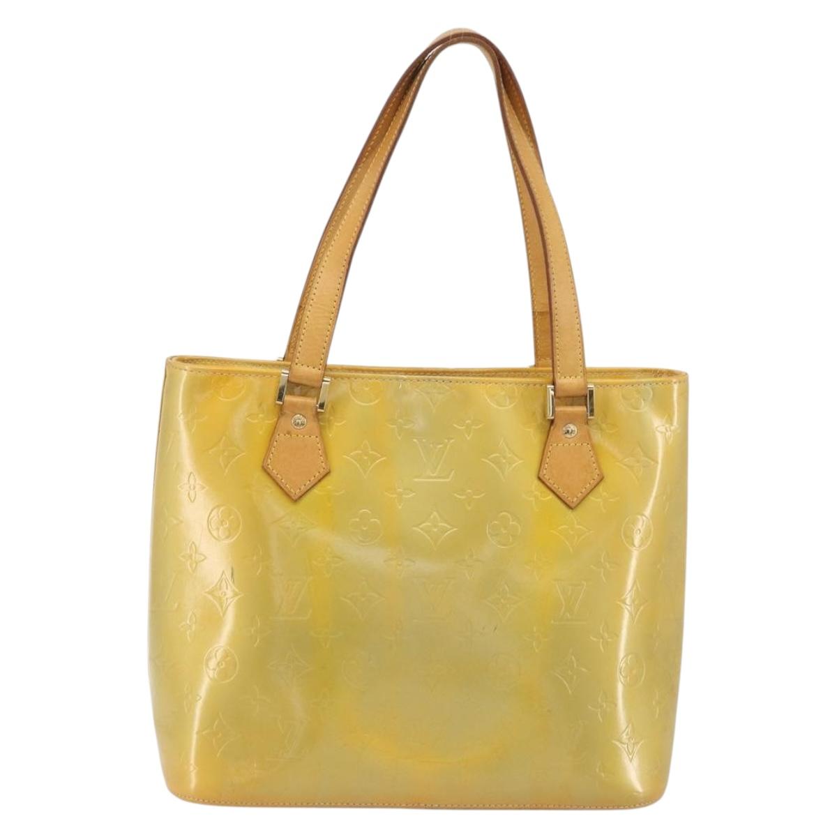 Borsa a mano LOUIS VUITTON Monogram Vernis Houston Gris M91053 LV Auth ep15598 - Jerrillo image 3