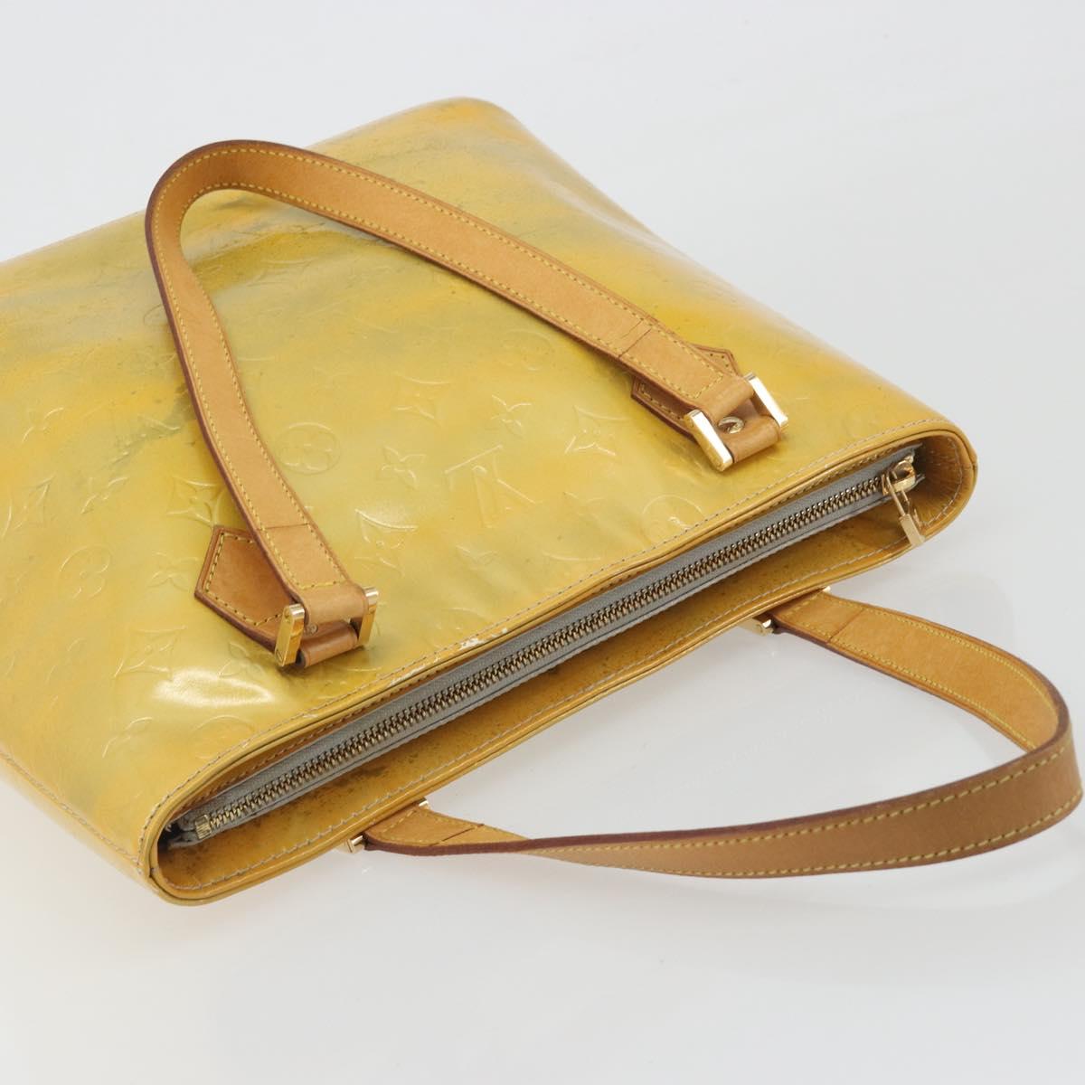 Borsa a mano LOUIS VUITTON Monogram Vernis Houston Gris M91053 LV Auth ep15598 - Jerrillo image 6