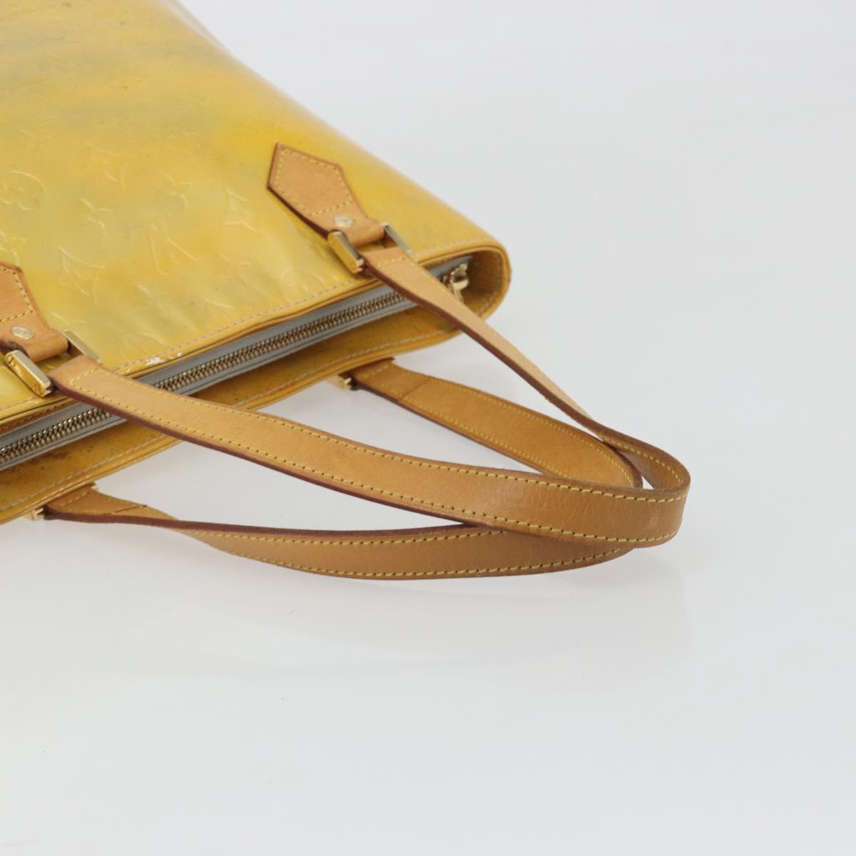 Borsa a mano LOUIS VUITTON Monogram Vernis Houston Gris M91053 LV Auth ep15598 - Jerrillo image 7