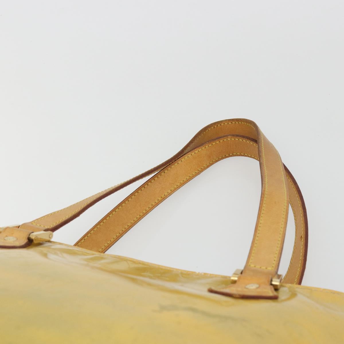 Borsa a mano LOUIS VUITTON Monogram Vernis Houston Gris M91053 LV Auth ep15598 - Jerrillo image 8