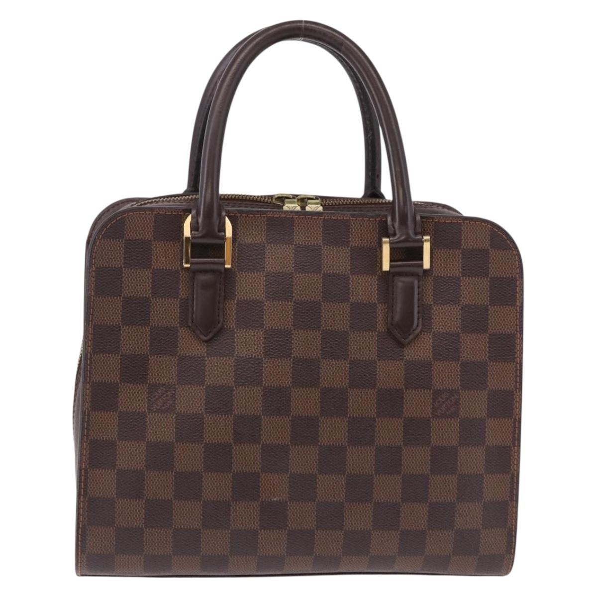 LOUIS VUITTON Damier Ebene Triana Hand Bag N51155 LV Auth fm5408 - Jerrillo image 2