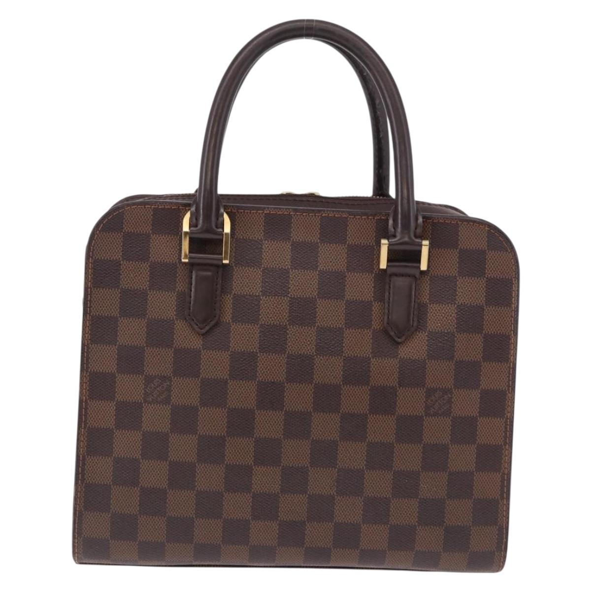 LOUIS VUITTON Damier Ebene Triana Hand Bag N51155 LV Auth fm5408 - Jerrillo image 3