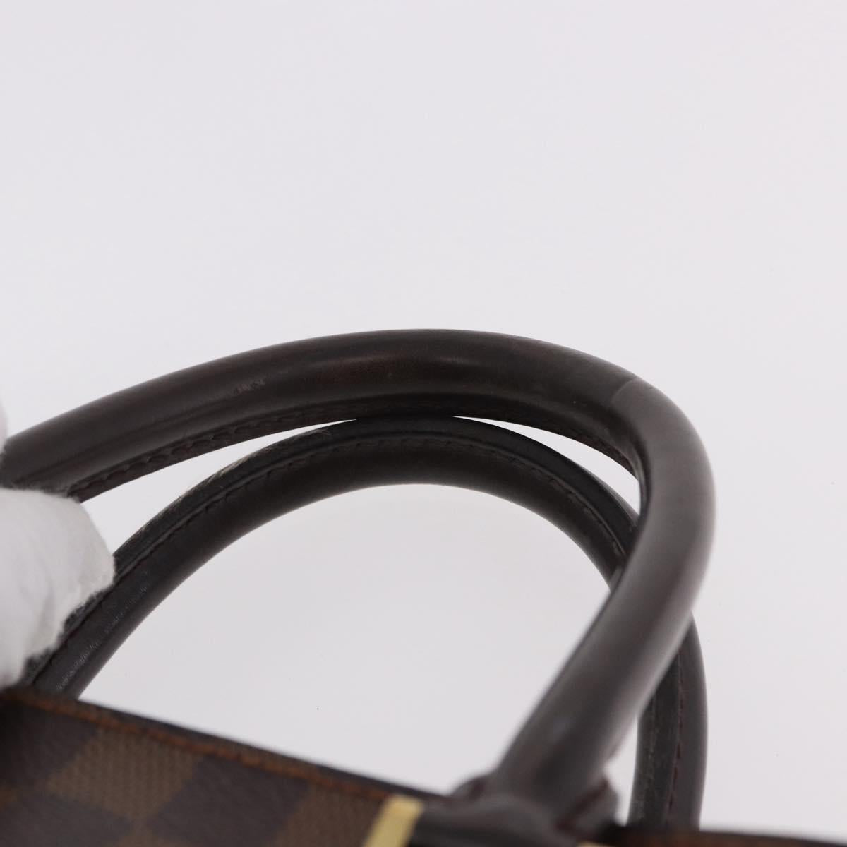 LOUIS VUITTON Damier Ebene Triana Hand Bag N51155 LV Auth fm5408 - Jerrillo image 8