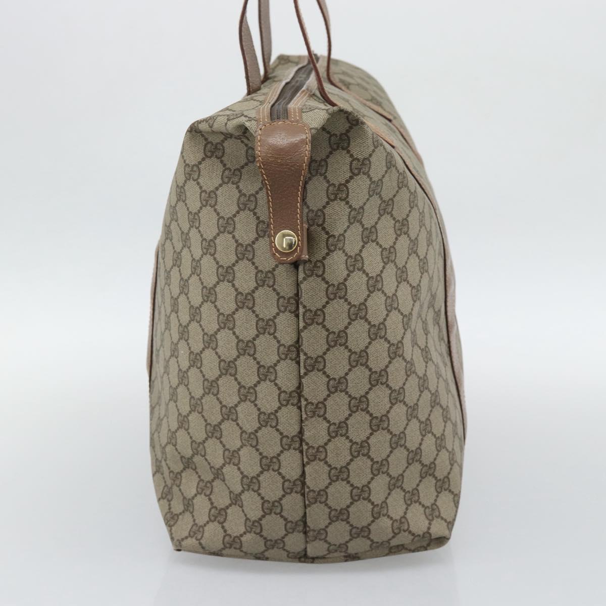 GUCCI GG Supreme Boston Bag Beige Gold 012 1095 6080 Auth gh2155 - Jerrillo image 5