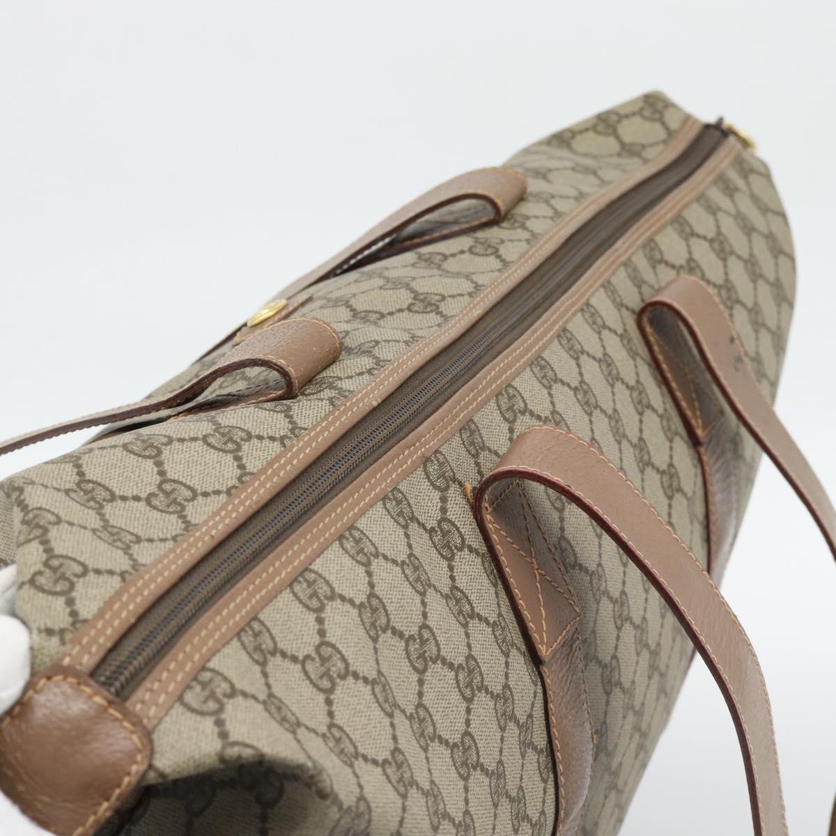 GUCCI GG Supreme Boston Bag Beige Gold 012 1095 6080 Auth gh2155 - Jerrillo image 6