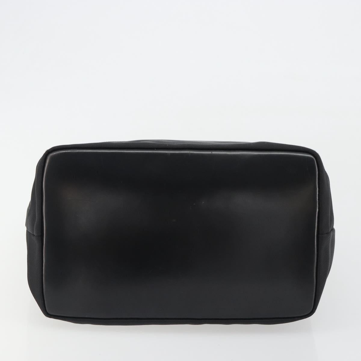 GUCCI Bamboo Hand Bag Canvas Black Silver 000 1956 0531 Auth gh2209A - Jerrillo image 5