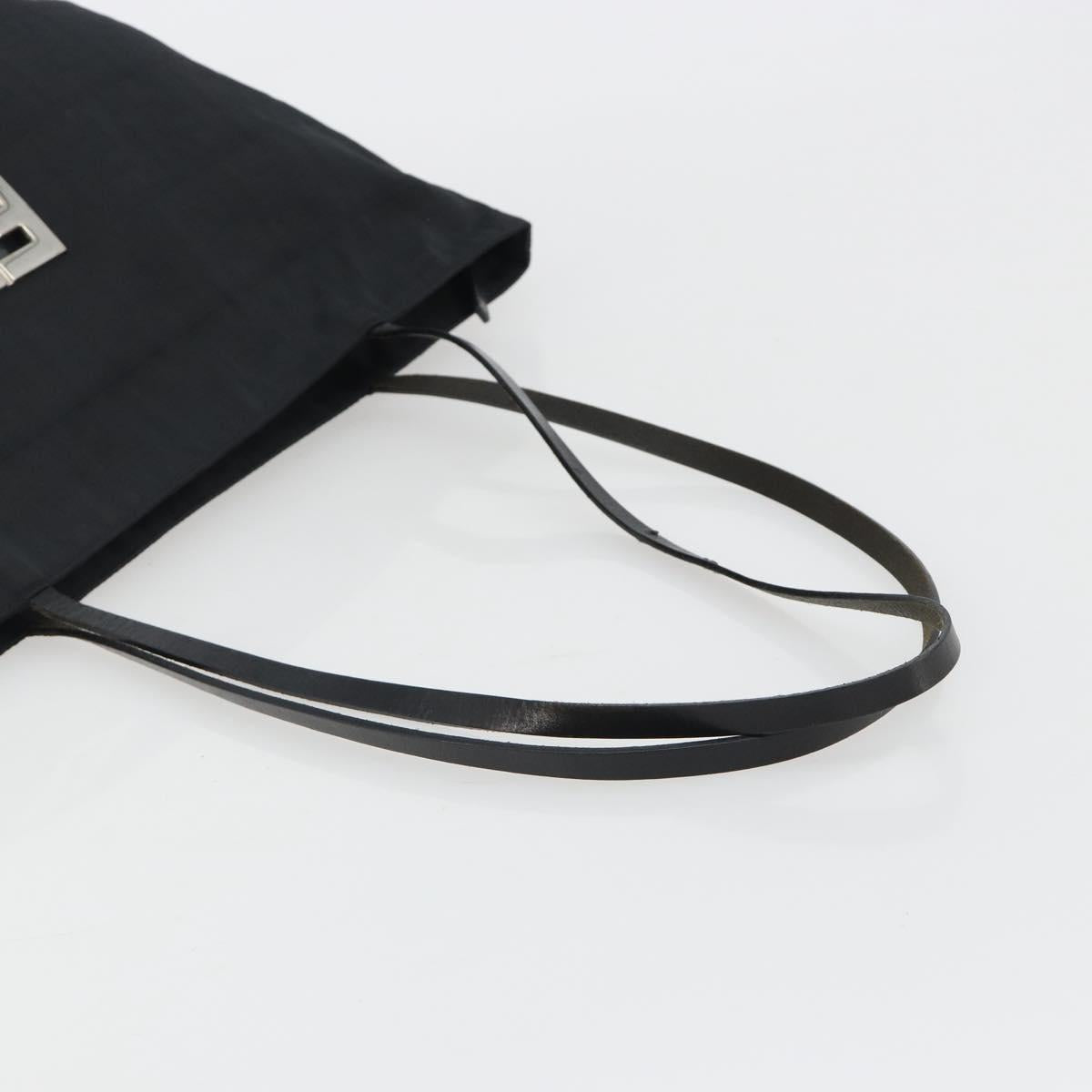 FENDI Zucca Canvas Mamma Baguette Tote Bag Brown Black Auth gh2218A - Jerrillo image 7