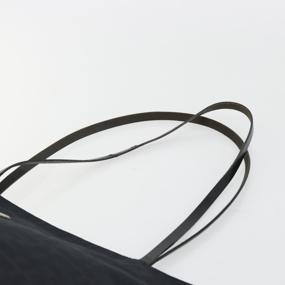 FENDI Zucca Canvas Mamma Baguette Tote Bag Brown Black Auth gh2218A - Jerrillo image 8