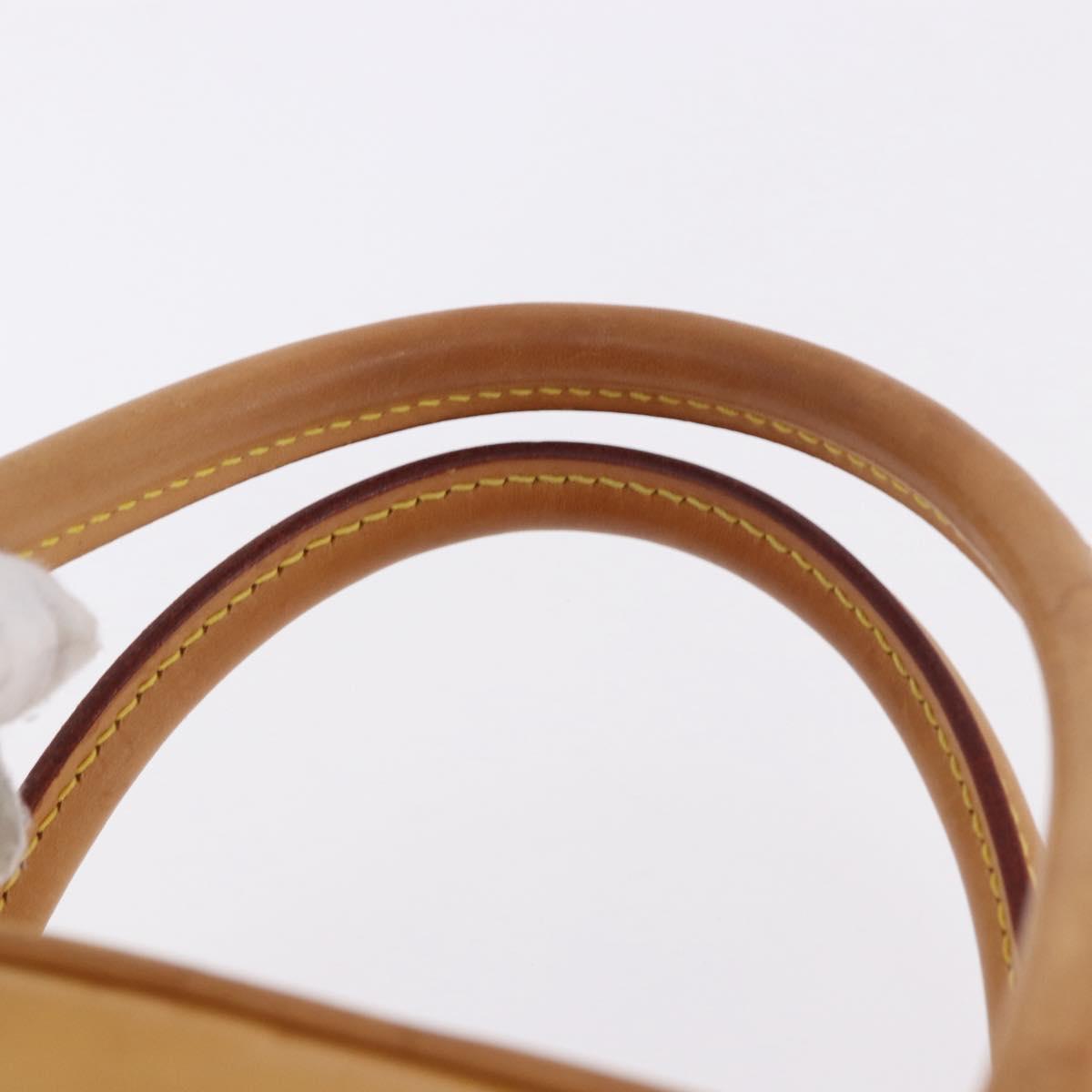 LOUIS VUITTON Monogram Vernis Tompkins Square Hand Bag Beige M91149 Auth gh2233 - Jerrillo image 9