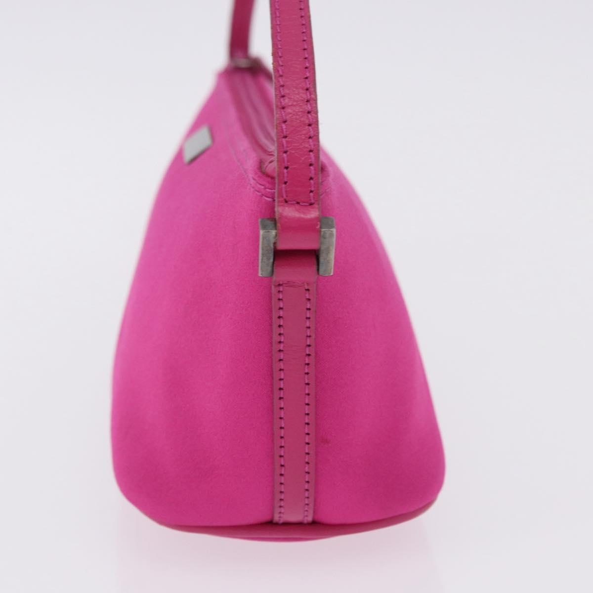 GUCCI Accessory Pouch Canvas Pink Silver 039 1103 Auth gh2280A - Jerrillo image 4