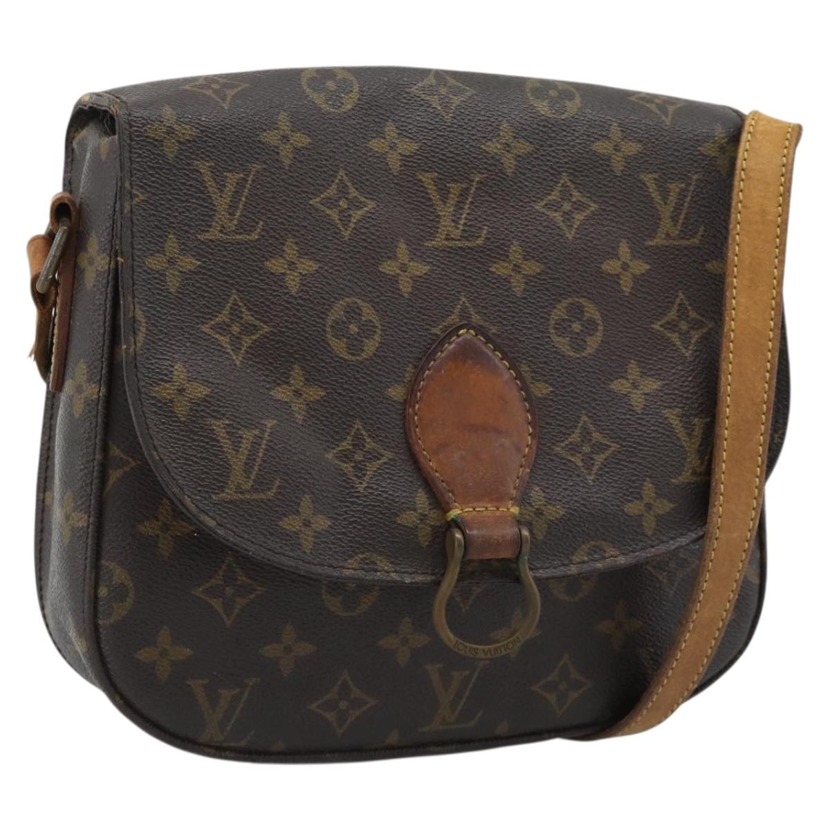 LOUIS VUITTON Monogram Saint Cloud GM Shoulder Bag M51242 LV Auth gh2295 - Jerrillo