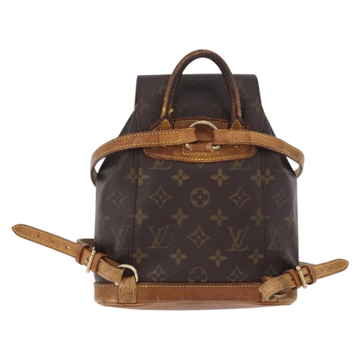 LOUIS VUITTON Monogram Montsouris PM Backpack M51137 LV Auth hk3968 - Jerrillo image 2