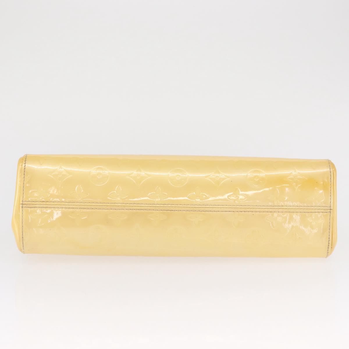 LOUIS VUITTON Monogram Vernis Roxbury Drive Hand Bag Perle M91374 Auth ka1409 - Jerrillo image 6