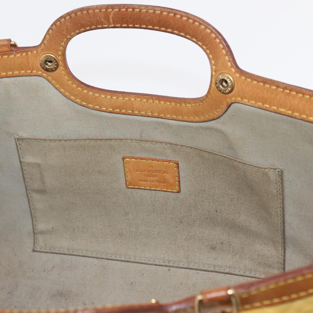 LOUIS VUITTON Monogram Vernis Roxbury Drive Hand Bag Perle M91374 Auth ka1409 - Jerrillo image 10
