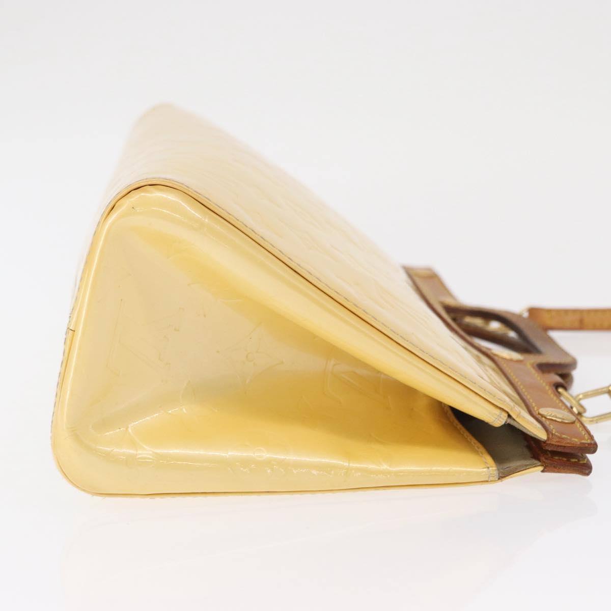 LOUIS VUITTON Monogram Vernis Roxbury Drive Hand Bag Perle M91374 Auth ka1409 - Jerrillo image 4