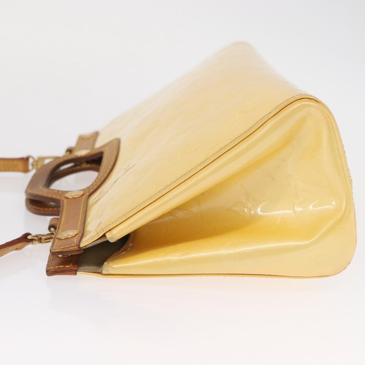 LOUIS VUITTON Monogram Vernis Roxbury Drive Hand Bag Perle M91374 Auth ka1409 - Jerrillo image 5