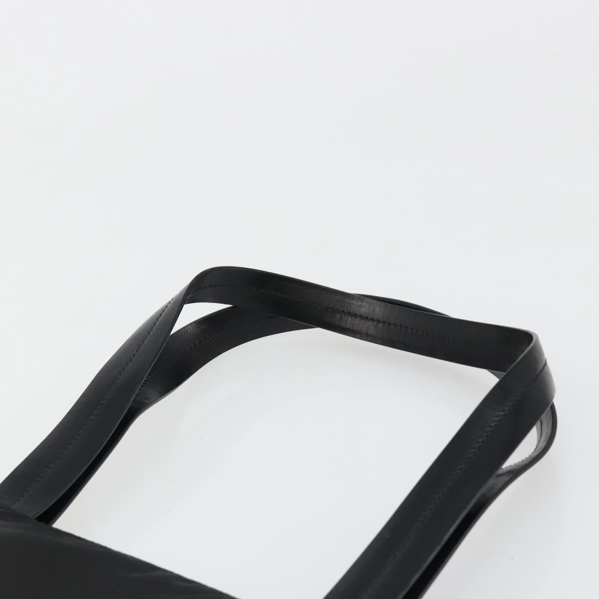 PRADA Hand Bag Nylon Black Silver Auth ka4784A - Jerrillo image 8