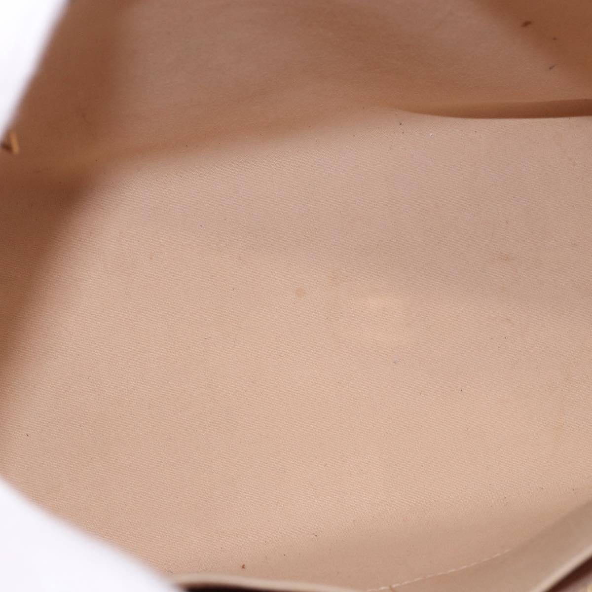 LOUIS VUITTON Monogram Vernis Lockit PM Tote Bag Beige Black M90251 Auth ka4865 - Jerrillo image 10