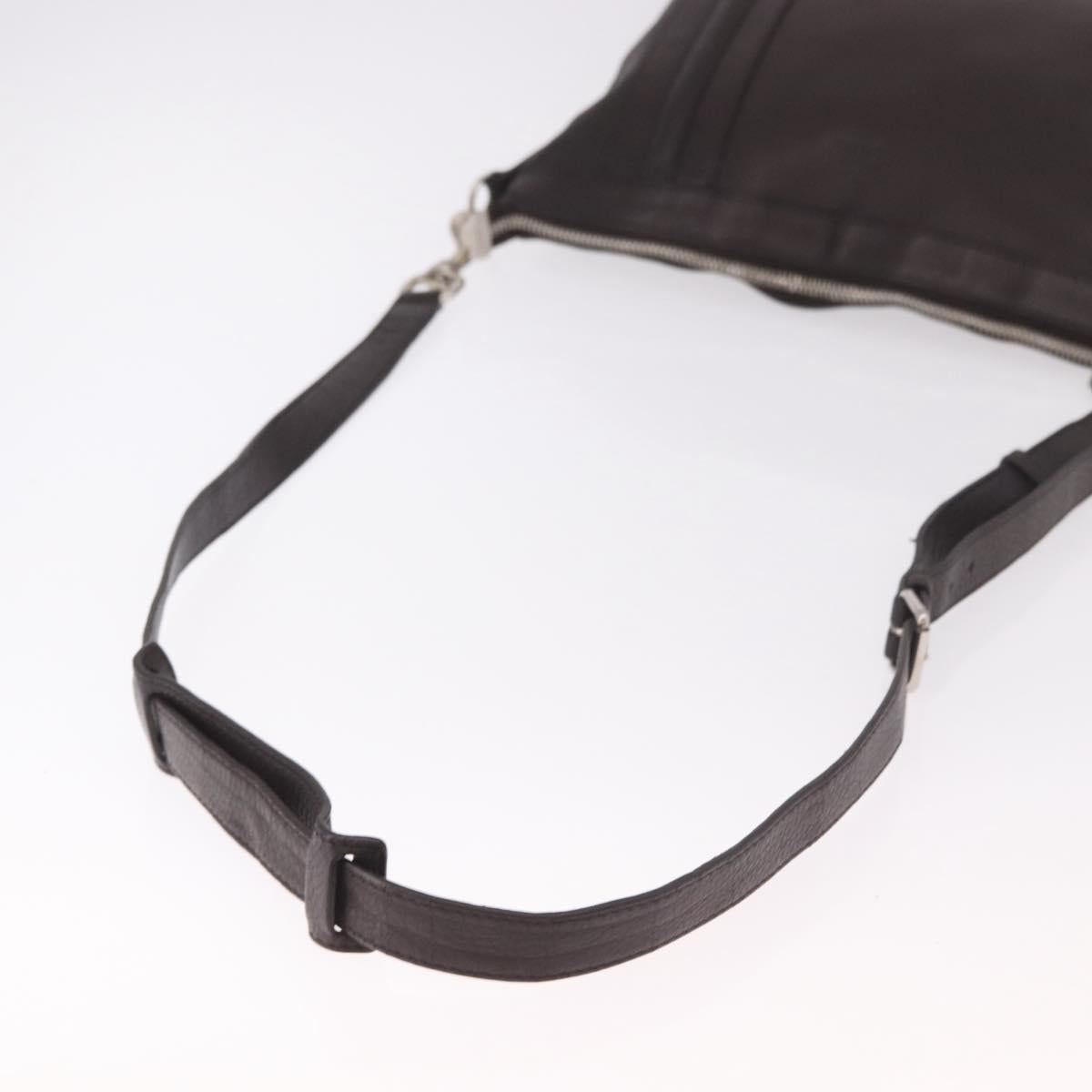 GUCCI Shoulder Bag Leather Brown Silver 233329 Auth ka4905 - Jerrillo image 7