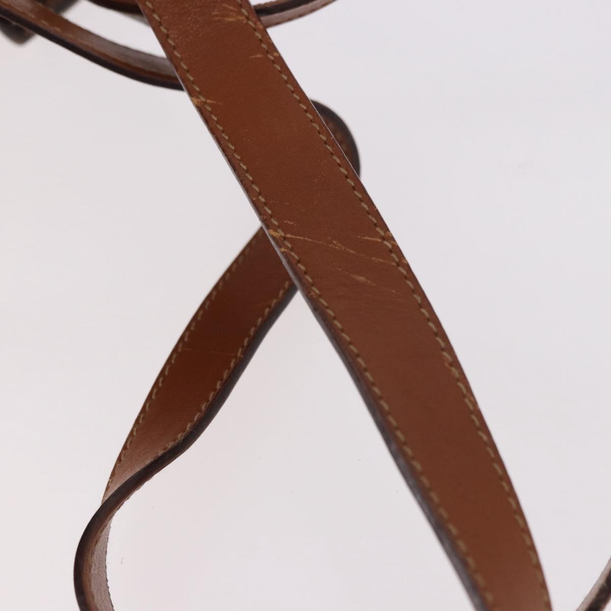 GUCCI Bamboo Backpack Leather Brown Gold 003 2058 0030 Auth ka4930 - Jerrillo image 10