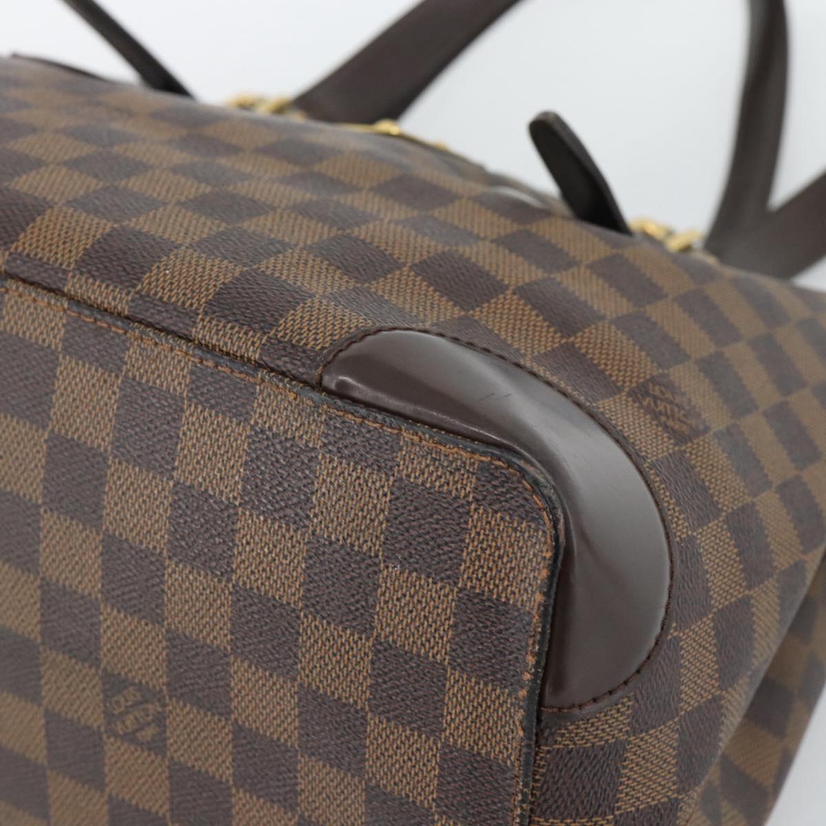 LOUIS VUITTON Damier Ebene Hampstead MM Tote Bag N51204 LV Auth ka4958 - Jerrillo image 10