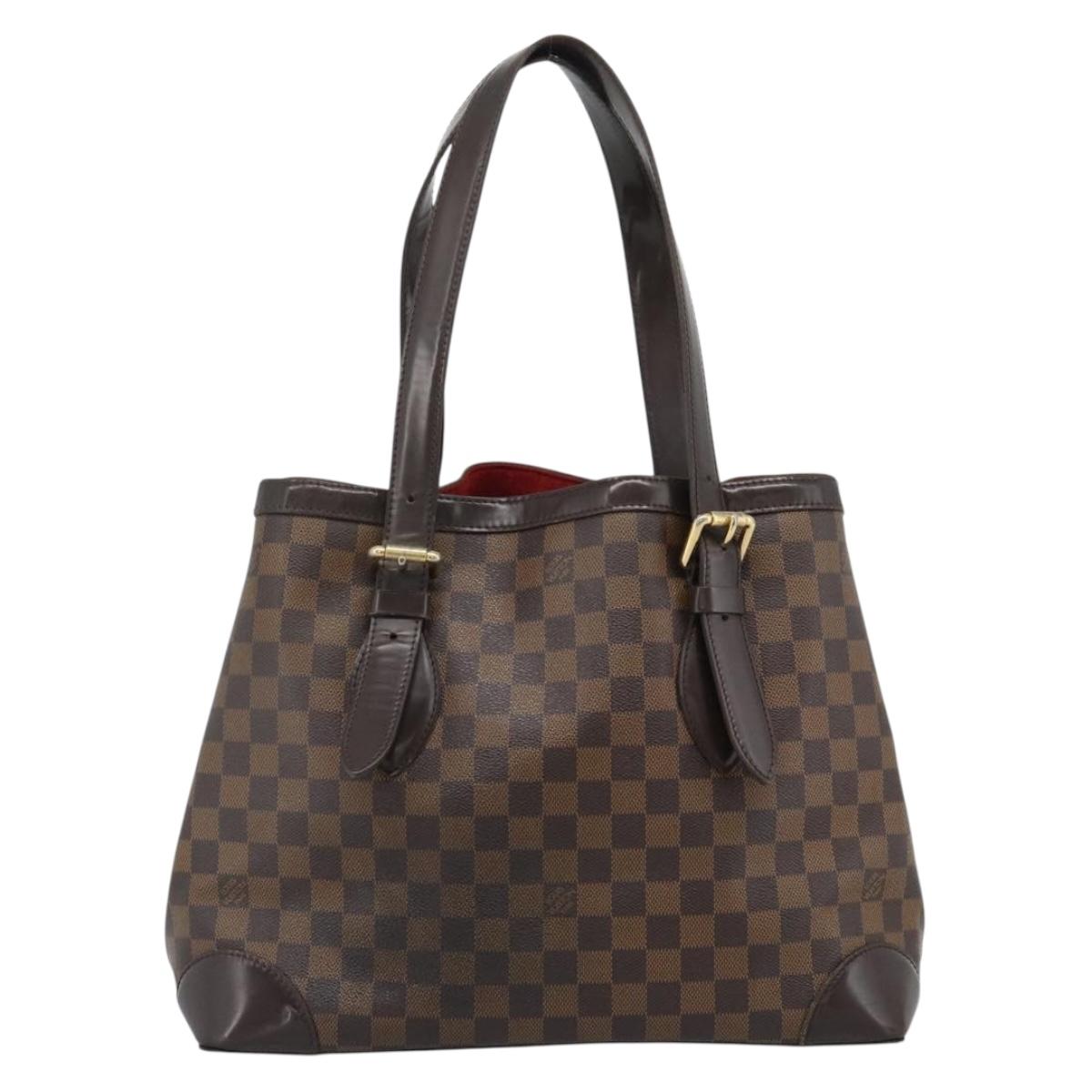 LOUIS VUITTON Damier Ebene Hampstead MM Tote Bag N51204 LV Auth ka4958 - Jerrillo image 2