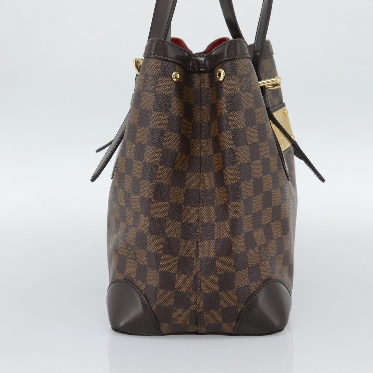 LOUIS VUITTON Damier Ebene Hampstead MM Tote Bag N51204 LV Auth ka4958 - Jerrillo image 3