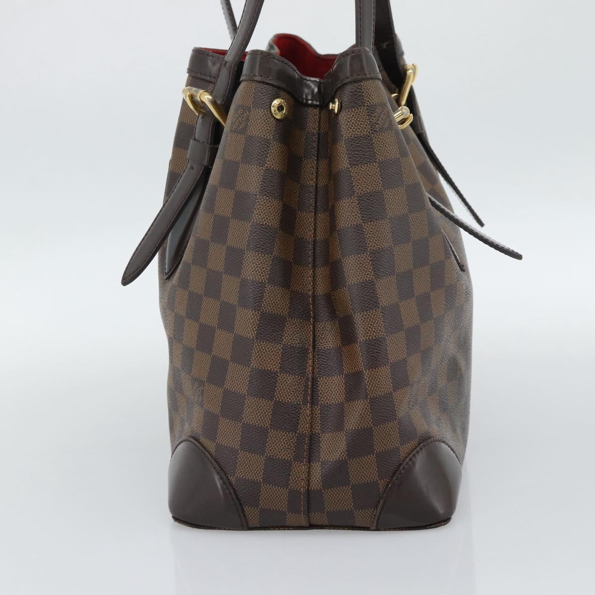 LOUIS VUITTON Damier Ebene Hampstead MM Tote Bag N51204 LV Auth ka4958 - Jerrillo image 4