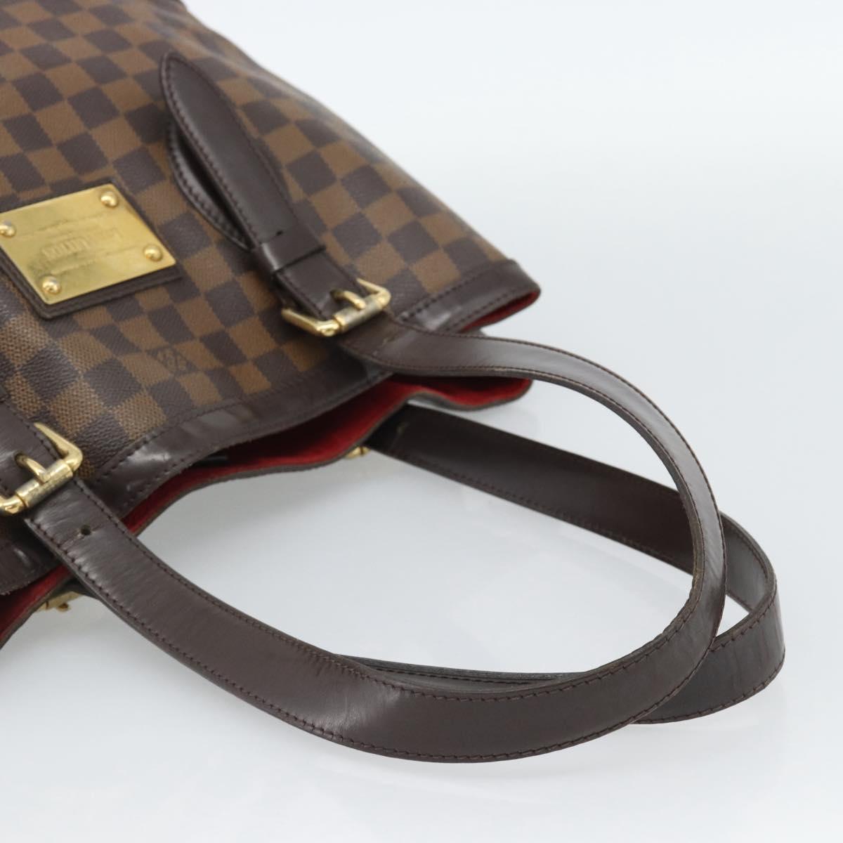 LOUIS VUITTON Damier Ebene Hampstead MM Tote Bag N51204 LV Auth ka4958 - Jerrillo image 7