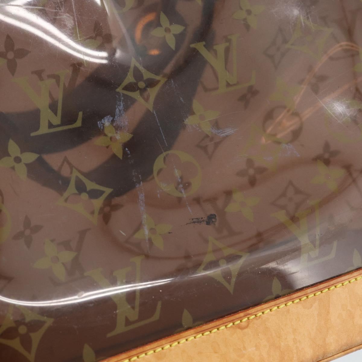LOUIS VUITTON Monogram Vinyl Cava Amble PM Tote Bag Brown M92502 LV Auth ka4959 - Jerrillo image 9