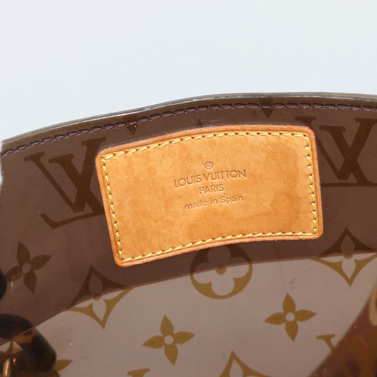 LOUIS VUITTON Monogram Vinyl Cava Amble PM Tote Bag Brown M92502 LV Auth ka4959 - Jerrillo image 10
