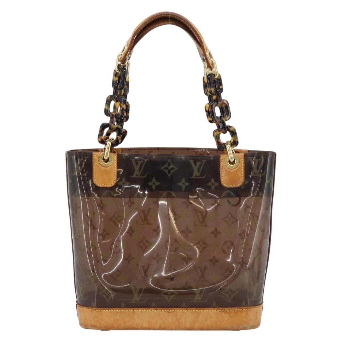 LOUIS VUITTON Monogram Vinyl Cava Amble PM Tote Bag Brown M92502 LV Auth ka4959 - Jerrillo image 2