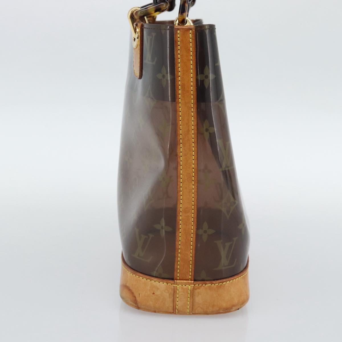 LOUIS VUITTON Monogram Vinyl Cava Amble PM Tote Bag Brown M92502 LV Auth ka4959 - Jerrillo image 4