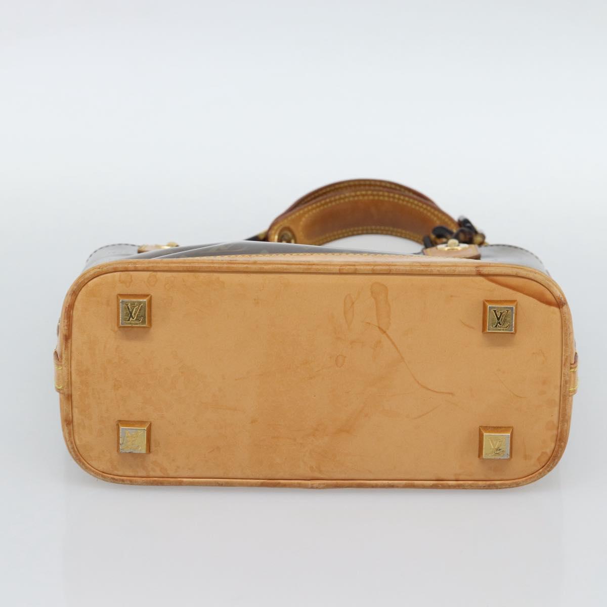 LOUIS VUITTON Monogram Vinyl Cava Amble PM Tote Bag Brown M92502 LV Auth ka4959 - Jerrillo image 5