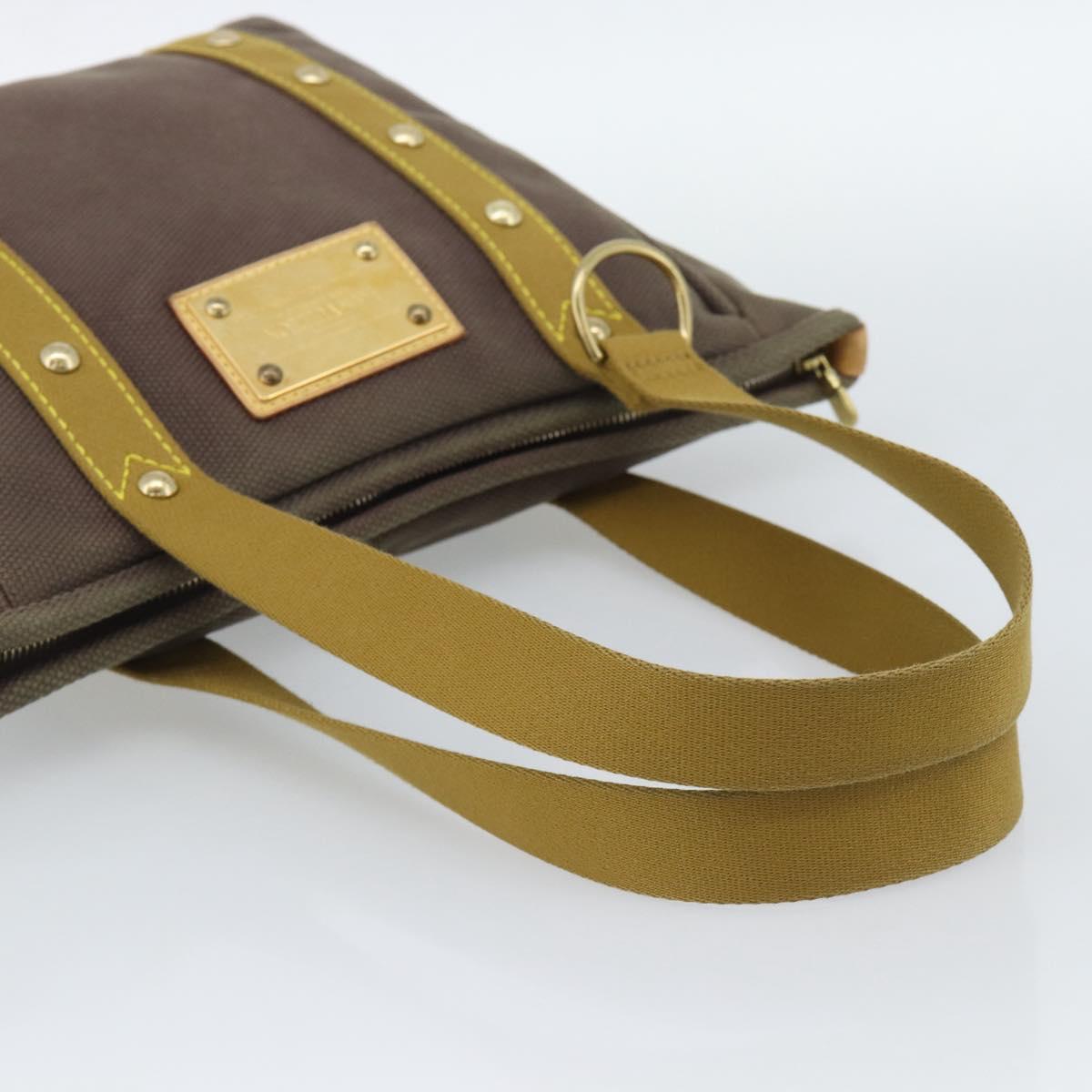 LOUIS VUITTON Antigua Cabas MM Tote Bag Brown M40086 LV Auth ka5089 - Jerrillo image 7