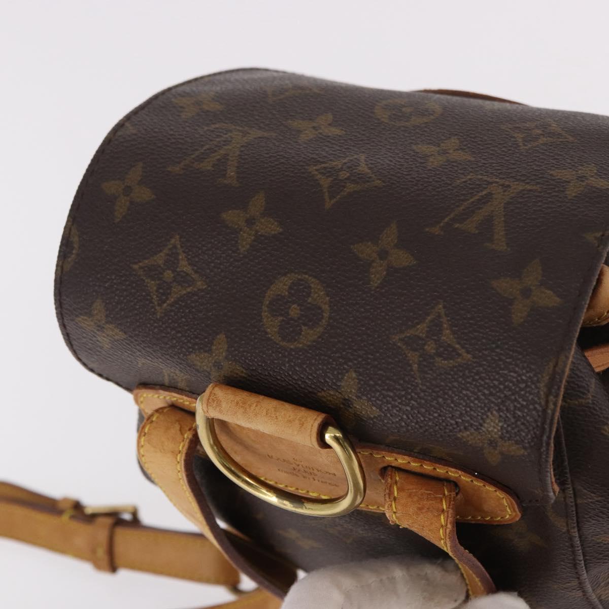 LOUIS VUITTON Monogram Montsouris MM Backpack M51136 LV Auth ka5120 - Jerrillo image 6