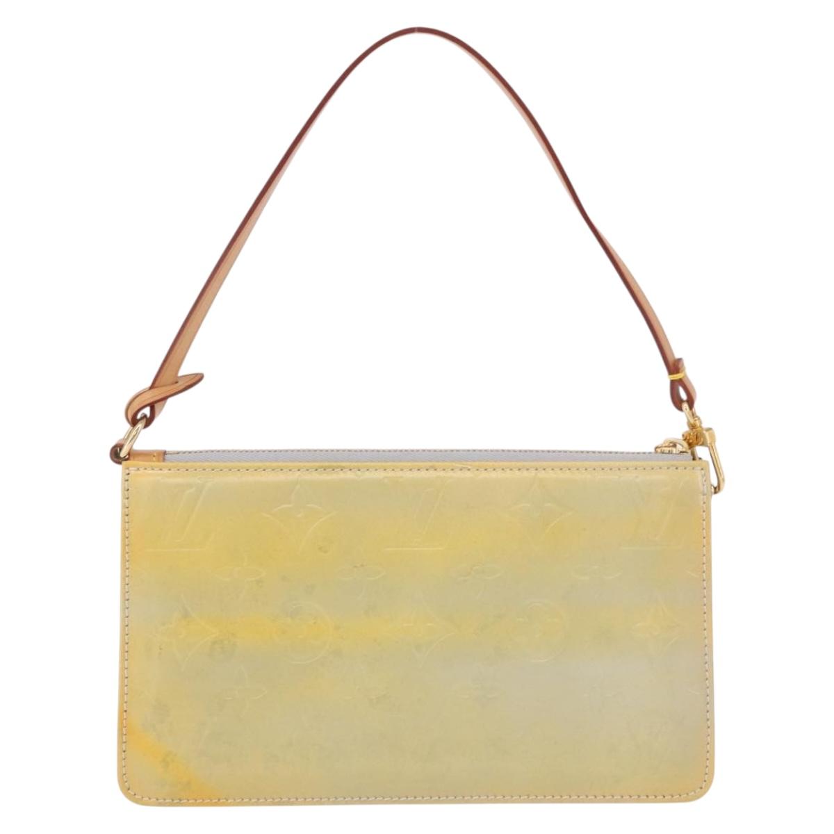 LOUIS VUITTON Monogram Vernis Lexington Accessory Pouch Gris M91056 Auth ka5139 - Jerrillo image 2