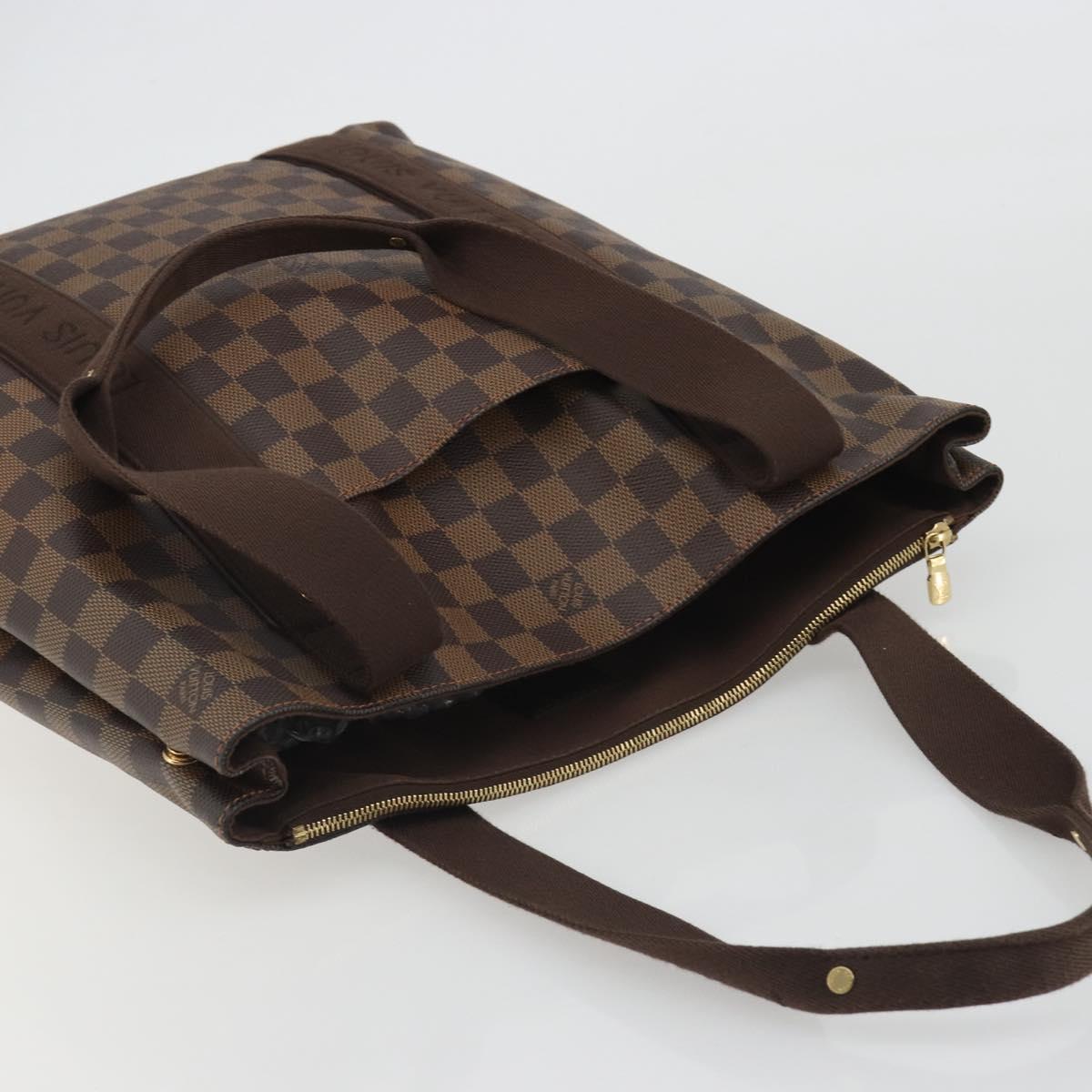LOUIS VUITTON Damier Ebene Kababobur Tote Bag N52006 LV Auth ka5152 - Jerrillo image 6
