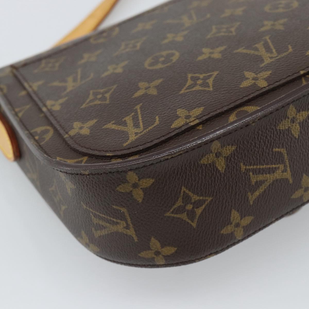 LOUIS VUITTON Monogram Saint Cloud GM Shoulder Bag M51242 LV Auth ka5159 - Jerrillo image 9