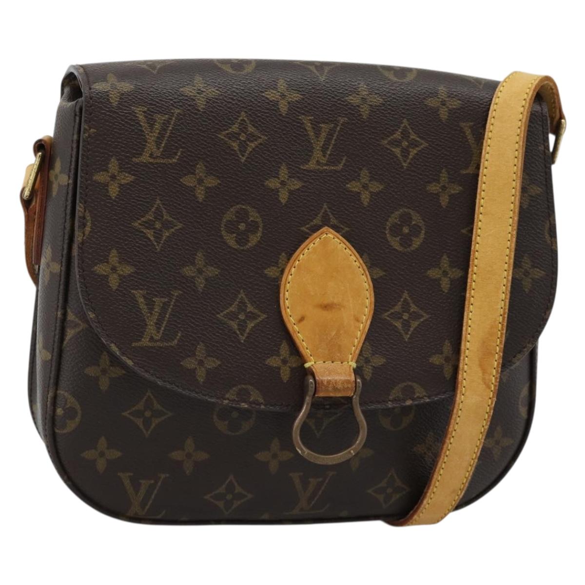 LOUIS VUITTON Monogram Saint Cloud GM Shoulder Bag M51242 LV Auth ka5159 - Jerrillo