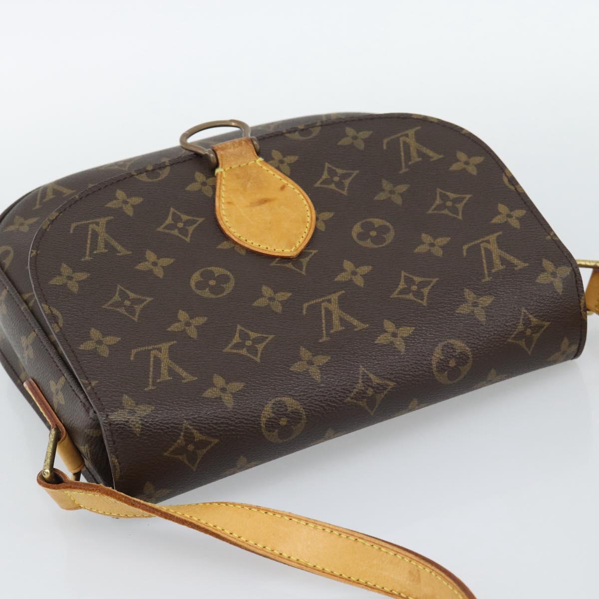 LOUIS VUITTON Monogram Saint Cloud GM Shoulder Bag M51242 LV Auth ka5159 - Jerrillo image 6