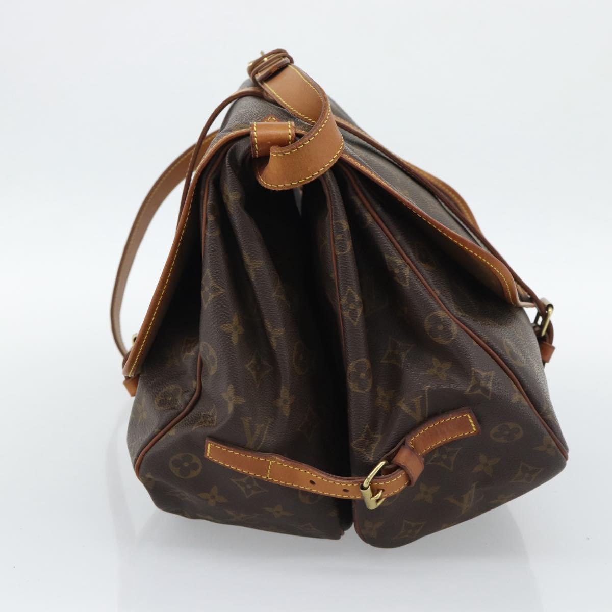 LOUIS VUITTON Monogram Saumur 35 Shoulder Bag M42254 LV Auth ka5161 - Jerrillo image 3