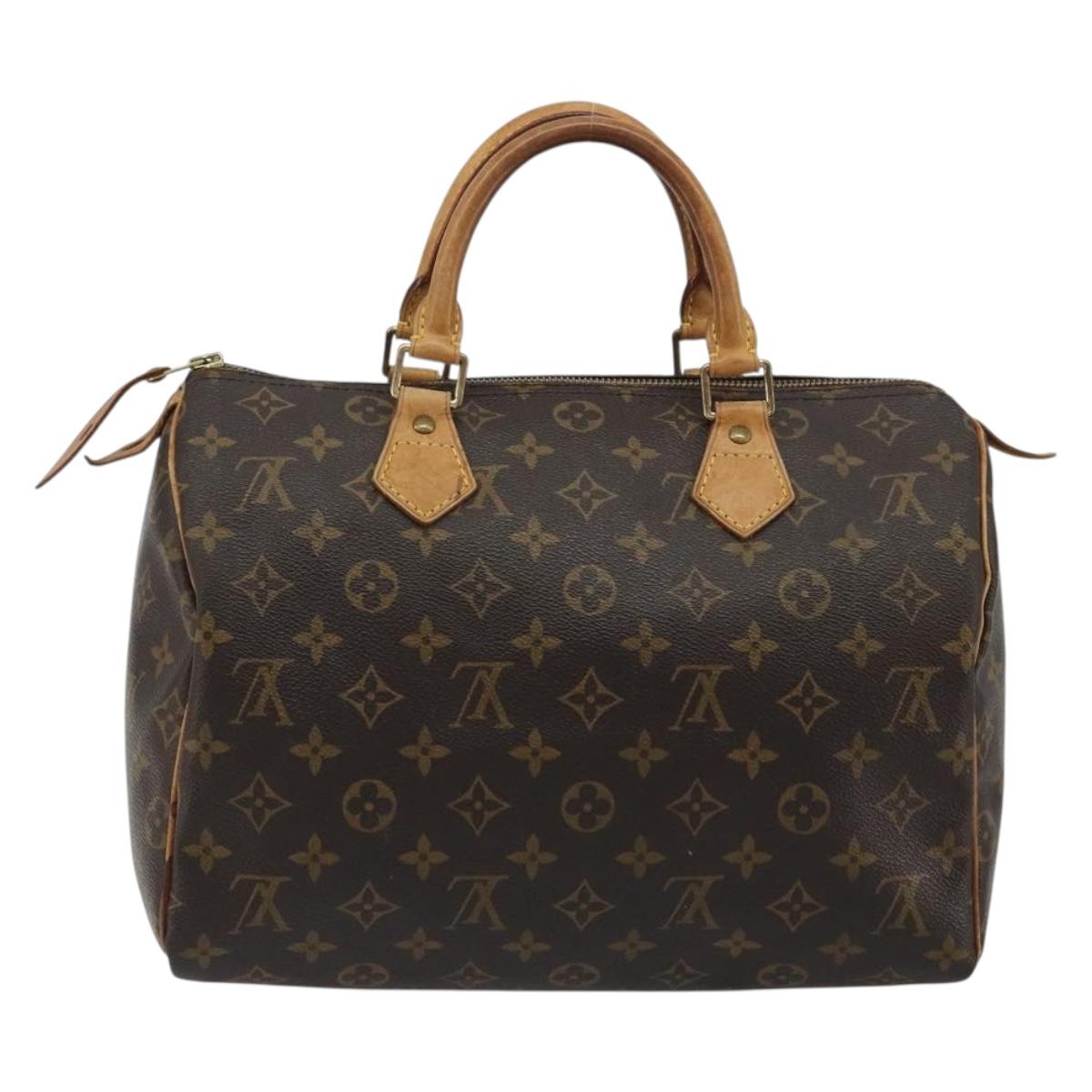 LOUIS VUITTON Monogram Speedy 30 Hand Bag M41526 LV Auth ka5172A - Jerrillo image 2
