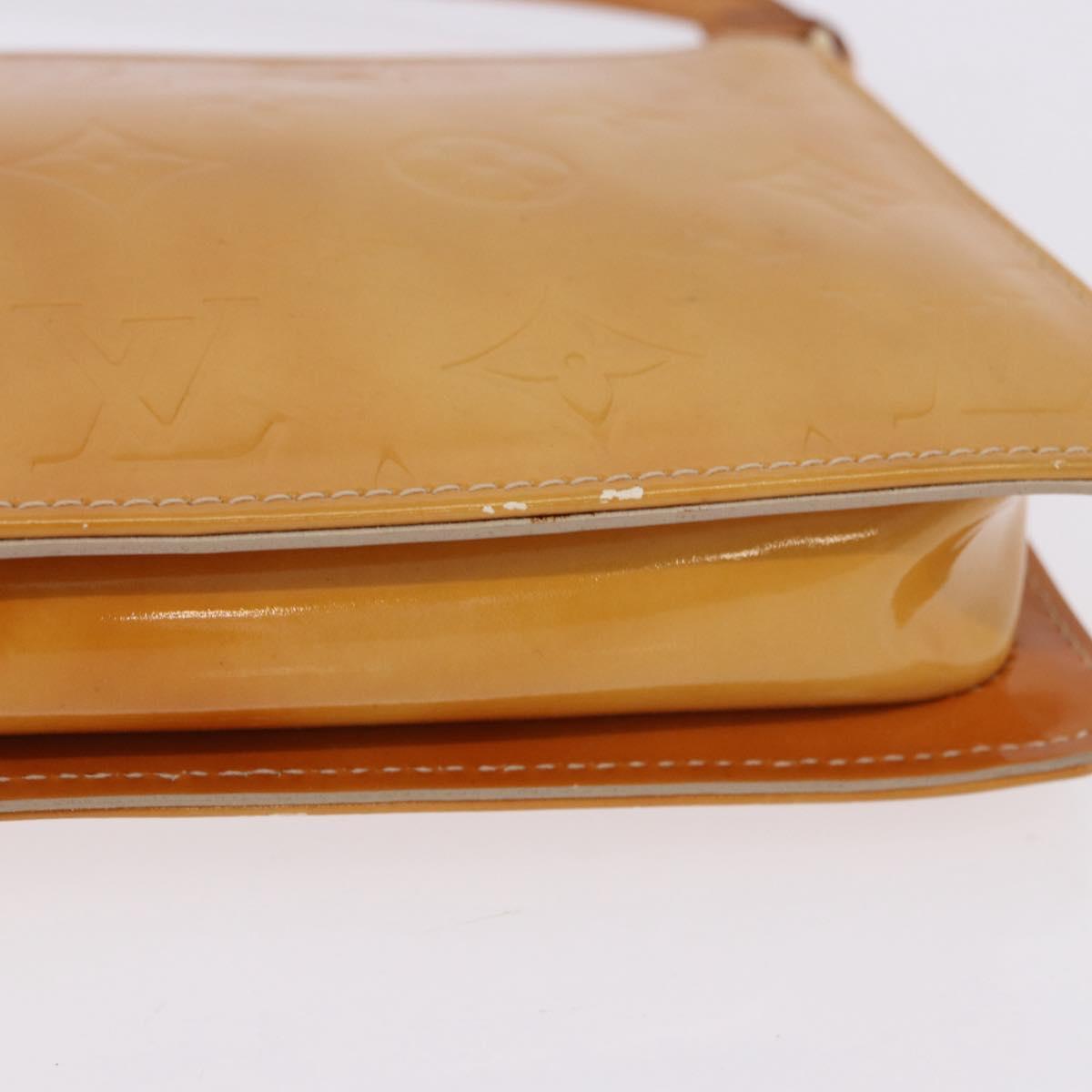 LOUIS VUITTON Monogram Vernis Lexington Pouch Beige M91010 LV Auth ka5244A - Jerrillo image 6