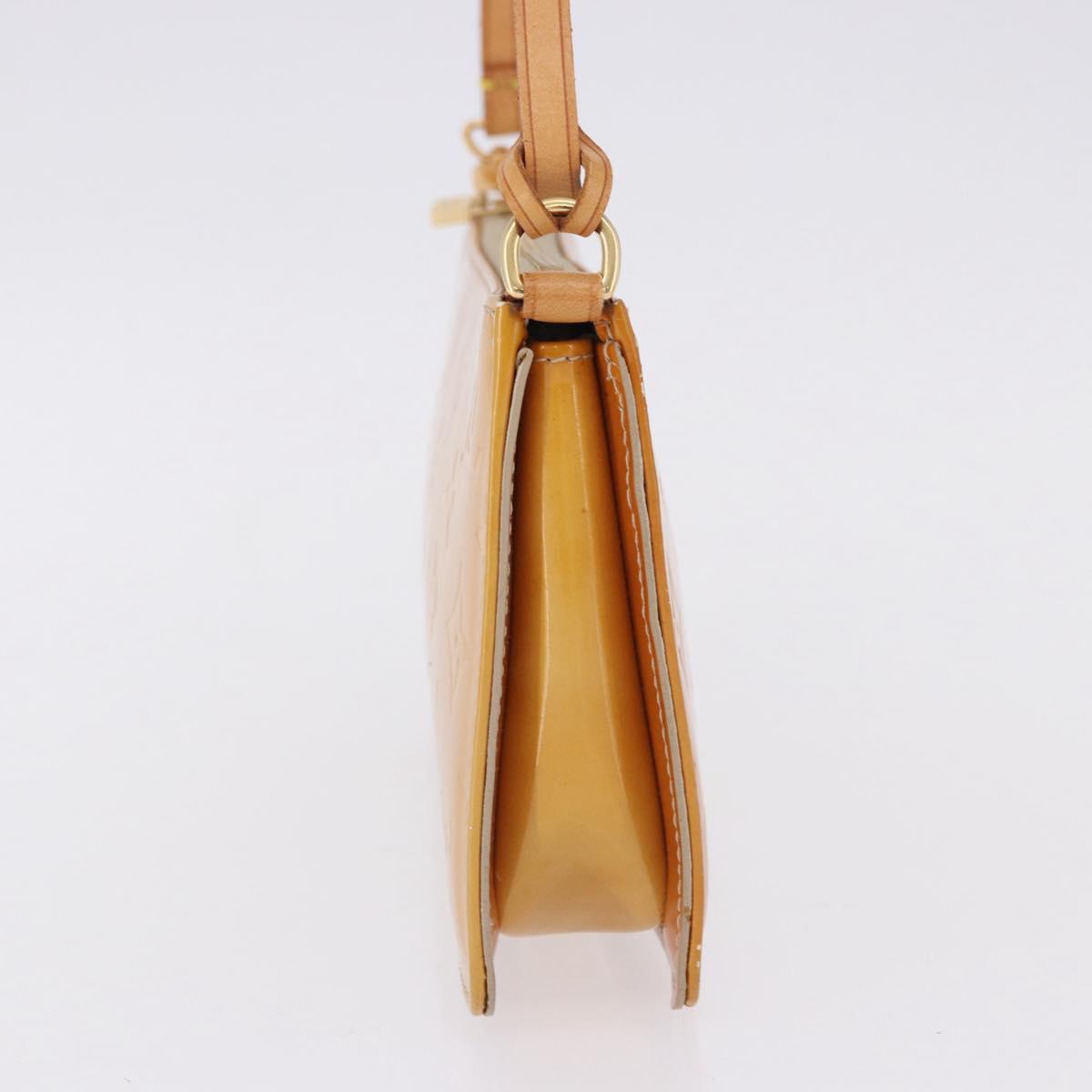 LOUIS VUITTON Monogram Vernis Lexington Pouch Beige M91010 LV Auth ka5244A - Jerrillo image 3