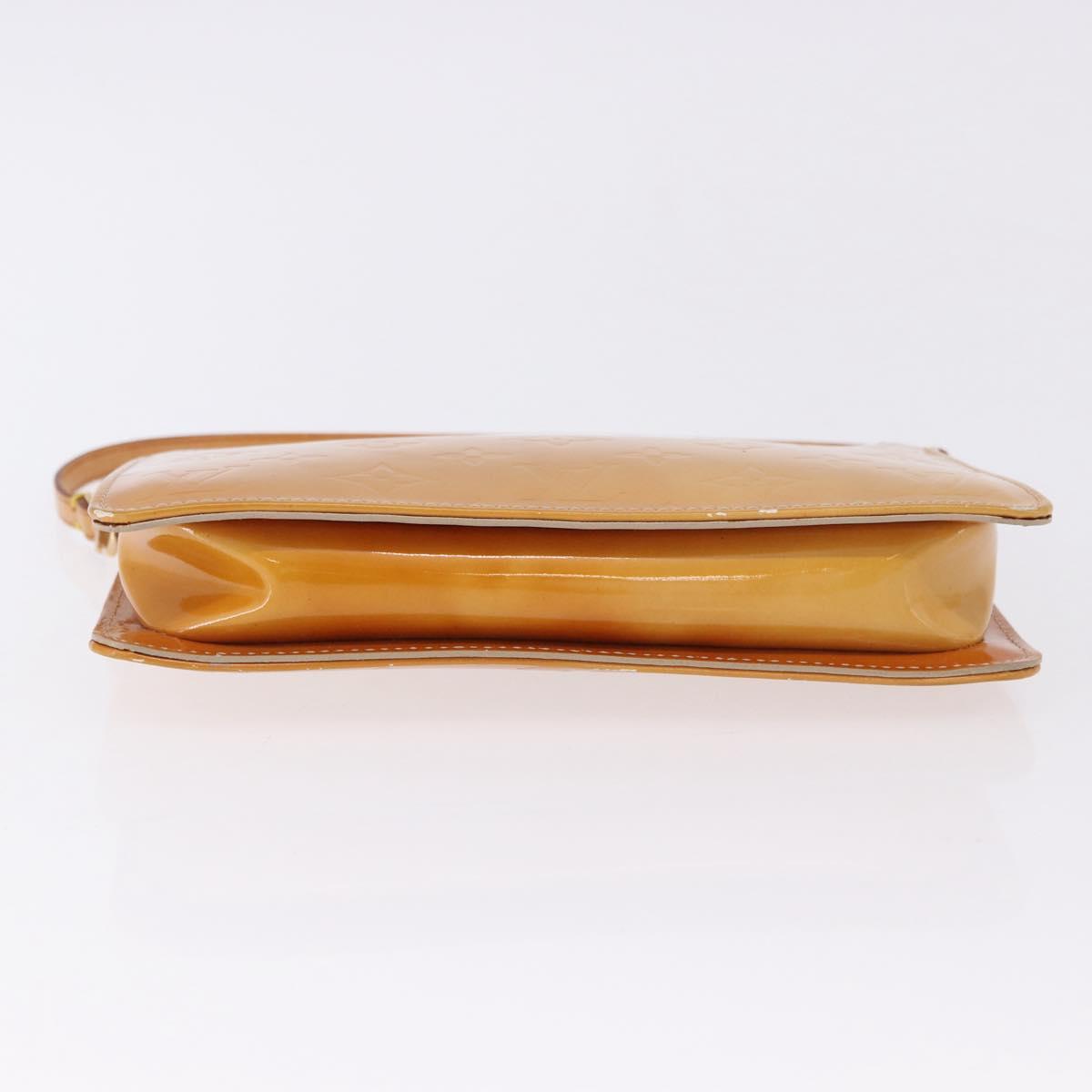 LOUIS VUITTON Monogram Vernis Lexington Pouch Beige M91010 LV Auth ka5244A - Jerrillo image 5