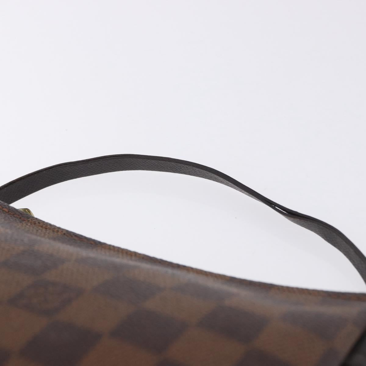 LOUIS VUITTON Damier Ebene Trousse Make Up Pouch N51982 LV Auth ka5246 - Jerrillo image 8